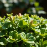 Kwiat kalanchoe po przekwitnięciu